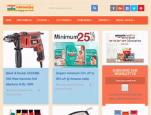 Tablet Screenshot of indiandeals2buy.com